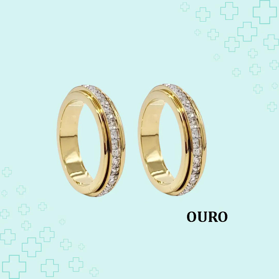 Anel Magnético Terapêutico Anti-Estresse e Dores MagTherapy