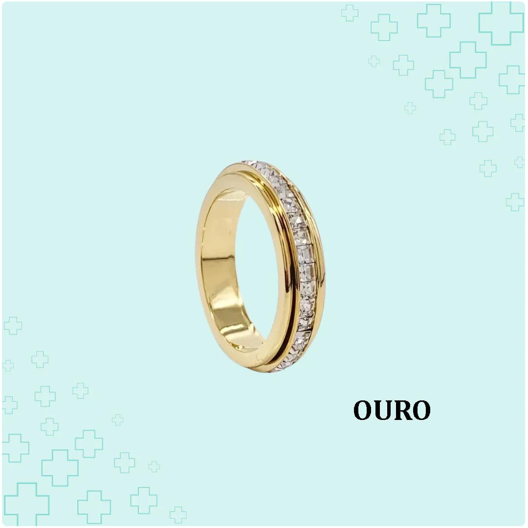 Anel Magnético Terapêutico Anti-Estresse e Dores MagTherapy